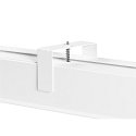 LED Deckeneinbauleuchte GLENOS� PRO, 120cm, 75�, 30W, UGR19, IP20, IP20, dimmbar, 3000K, 3650lm, wei� / schwarz