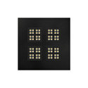 LED Raster-Einbaupanel PAVANNO 600 ON-OFF, IP20, 220-240V AC/DC, 18-39W 3000-5000 (CCT) 6930lm 80�, UGR <19, schaltbar, schwarz