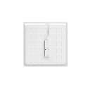 SLV ceiling luminaire PANEL P 595 45 ON-OFF >200LM/W UGR < 19, switchable, multipower IP20, 21W 3530 - 6860lm 3000K 110� CRI 80
