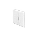 SLV ceiling luminaire PANEL P 595 45 ON-OFF >200LM/W UGR < 19, switchable, multipower IP20, 21W 3530 - 6860lm 3000K 110� CRI 80
