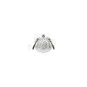 ceiling recessed luminaire DOWNLIGHT P 84 DALI rigid, DALI controllable, impact resistant, wired through IP54, white dimmable