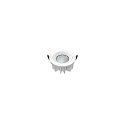 ceiling recessed luminaire DOWNLIGHT P 115 ON-OFF rigid, impact resistant, multipower, wired through IP54, white 