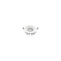 ceiling recessed luminaire DOWNLIGHT P 230 DALI rigid, DALI controllable, impact resistant, wired through IP54, white dimmable