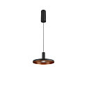 SLV pendant luminaire LALU� SET PLATE 22 IP20, black dimmable
