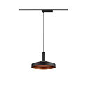 SLV LED 1-Phasen Pendelleuchte LALU� SET TETRA 24, IP20, 10W 2700/3000K (CCT Switch) 40�, CRi>90, dimmbar, schwarz / Bronze