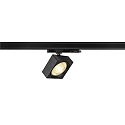 LED 3-Phasen Strahler EURO CUBE 2 L, eckig, 40°, 21W, IP20, C dimmbar, 3000K, 2750lm, schwarz