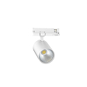 LED 3-Phasen Strahler TRACKSPOT P, 15,8cm, 60°, 12W, 2700K, IP20, 1988/6313lm, weiß