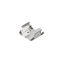 Montageclip Q-STIN T5, Q-STIN T8, VLG T5, VLG T8 für LED Lichtbandsystem RETRO, silber