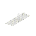 LED 3-Phasen Leuchte TRACK PANEL, 120°, 40W, 3000/4000K, IP20, DALI dimmbar, 6600/12000lm, weiß