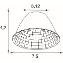 SLV reflector EASYLIGHT, silver