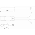 SLV LED Notlicht Set, 3W, 220-240V AC, 10-50V DC, Notbetrieb bis 3 Std., wei�