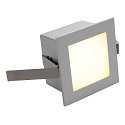 Einbauleuchte FRAME BASIC LED, Geh�use silbergrau, LED warmwei�