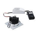 SLV Outdoor LED Einbau-Downlight PATTA-I SQUARE, IP65, 12W 3000K 910lm 38�, dimmbar, inkl. Treiber, Alu geb�rstet