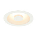 LED Recessed luminaire OCCULDAS 14 LED, white, 15W, 3000K