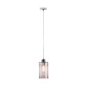 SLV Pendant luminaire FENDA E27 Pendant cable with open cable, canopy excl., shade excl., chrome
