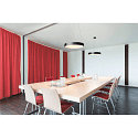 LED Decken-/Pendelleuchte MEDO 60, � 60cm, 38W 3000K 4000lm 105�, dimmbar 1-10V