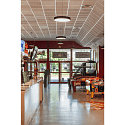 LED Decken-/Pendelleuchte MEDO 60, � 60cm, 38W 3000K 4000lm 105�, dimmbar 1-10V