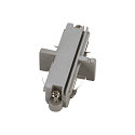 Straight coupler, electrically silver grey