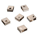 Federclip f�r EUTRAC� 3-Phasen Stromschiene (Einbauversion), 6er Pack, Wei�