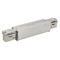 L�ngsverbinder f�r 3-Phasen HV-Schiene, silbergrau