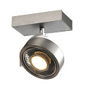 SLV Wall luminaire KALU 1 QPAR111 Ceiling luminaire, ES111, max. 75W, alu brushed