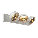 SLV Wall luminaire KALU 3 QPAR111 Ceiling luminaire, ES111, max. 3x75W, white