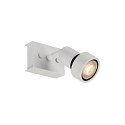 Wall luminaire PURI 1 Ceiling luminaire, GU10, max. 1x50W, with Decoring, white
