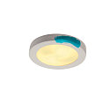 SLV Plaster Ceiling luminaire GL 105 E27, round, whiter plaster