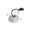 SLV Recessed luminaire PLASTRA Downlight, GU10, round, white