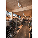 SLV LED 3-Phasen Strahler EURO CUBE, W�rfelform, CRi >90, kardanisch, inkl. Adapter, schaltbar, 26W 3000K 2470lm 60�, wei�