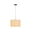 SLV FENDA Textile shade, Round, �30cm, beige