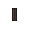 Textil-Schirm FENDA, Zylindrisch / Lang, � 15cm / H�he 40cm, Schwarz / Kupfer