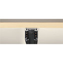 SLV 3-Phasen HV-Aufbau-Stromschiene S-TRACK ON/OFF, IP20, 230V AC, schaltbar, 200cm, schwarz