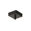 Accessories Ceiling canopy for GLENOS Pendant luminaire, 8,5x8,5x2,7cm, with strain relief, matt black