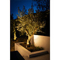 SLV Outdoor Floor lamp HELIA, LED, 3000K, round, anthracite, 15W, convertible to spike luminaire