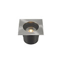 SLV Outdoor luminaire DASAR� ES111 Floor recessed luminaire square with square cover