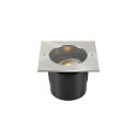 SLV Outdoor luminaire DASAR� ES111 Floor recessed luminaire square with square cover