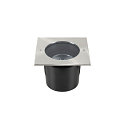 SLV Outdoor luminaire DASAR� ES111 Floor recessed luminaire square with square cover
