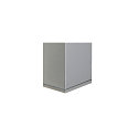 SLV Wall luminaire THEO WALL OUT, 2xGU10, square, silver grey