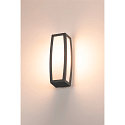 SLV Outdoor Wand-/Deckenleuchte MERIDIAN BOX, E27, IP54, anthrazit