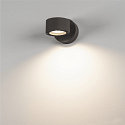 SLV Outdoor Wandleuchte SITRA WALL, IP44, GX53 TCR-TSE max. 9W, fixed angle, anthracite