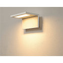 SLV LED Au�enleuchte ANGOLUX WALL Wandleuchte, 120�, SMD LED, 3000K, IP44, wei�