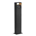 Outdoor LED Standleuchte LOGS 70, IP65 IK04, indirekt, 69.5cm, 9.5W 3000K 570lm, anthrazit