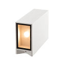 LED Wall luminaire QUAD 2 XL, square, 8,6W, COB LED, 3000K, 110�, white