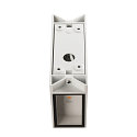 LED Wall luminaire QUAD 2 XL, square, 8,6W, COB LED, 3000K, 110�, white