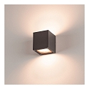 Outdoor Wall luminaire SITRA CUBE, UP/DOWN, IP44, 2x GX53 TCR-TSE max. 9W, anthracite