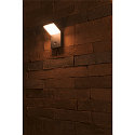 SLV LED Outdoor luminaire ORDI Wall luminaire, anthracite, 120�, SMD LED, 3000K, IP44, incl. Sensor