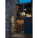 Wall luminaire NEW MYRA WALL Outdoor luminaire, GU10, max. 50W, IP55, silver grey