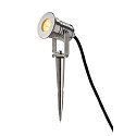 SLV LED Floor Spot DASAR PROJECTOR LED Outdoor Spot, 12-24V, 7W, 40�, 3000K, IP68, stainless steel