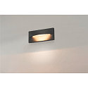 SLV LED Wall recessed luminaire ADI LED Outdoor luminaire, 15,4W, 3000K, IP55, anthracite